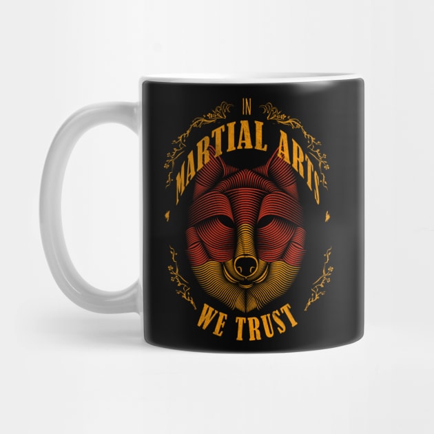 In Martial Arts we trust: MMA fighter by OutfittersAve